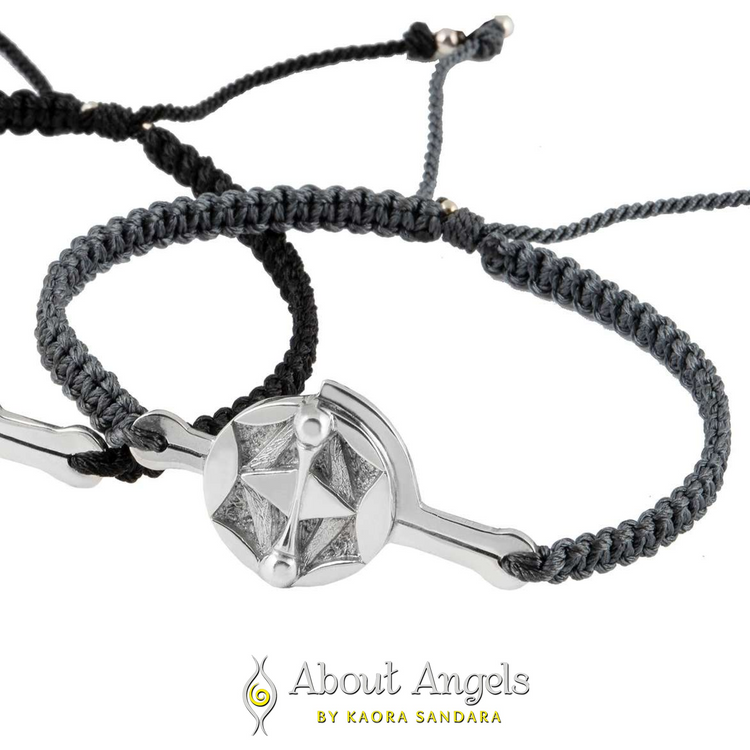 Strengthen Self-Trust and Connect with Your Inner Wisdom with This Sterling Silver Bracelet. Mantra: Sio Tia Lui Daita Tamino