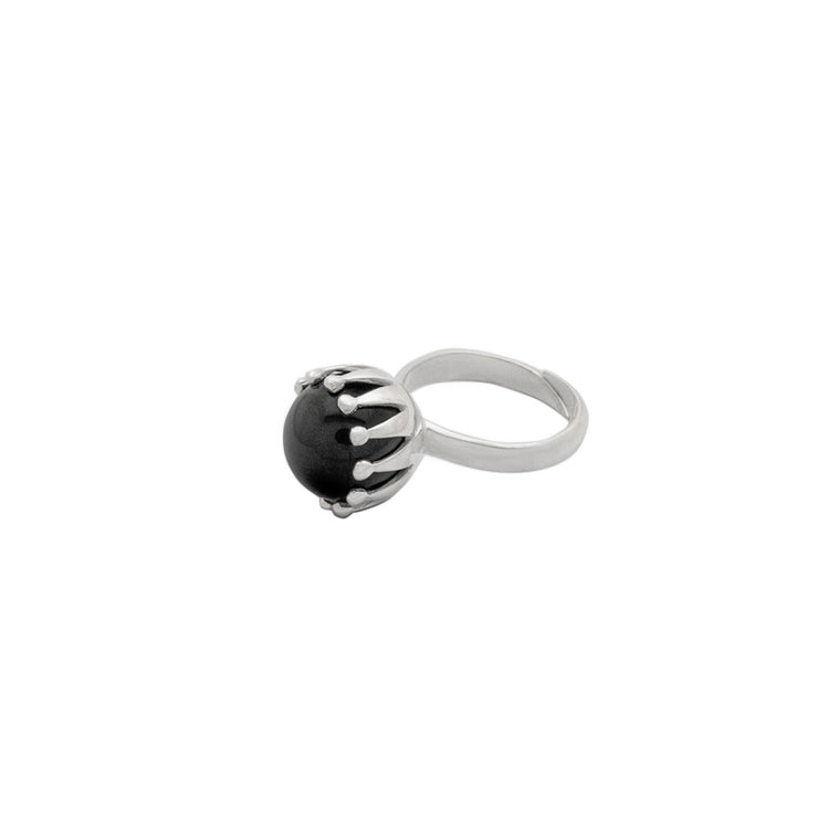 Shop beautiful Ring I'M A Queen Black Agate jewelry online now! A stunning selection of Ring I'M A Queen Black Agate available with fast shipping.